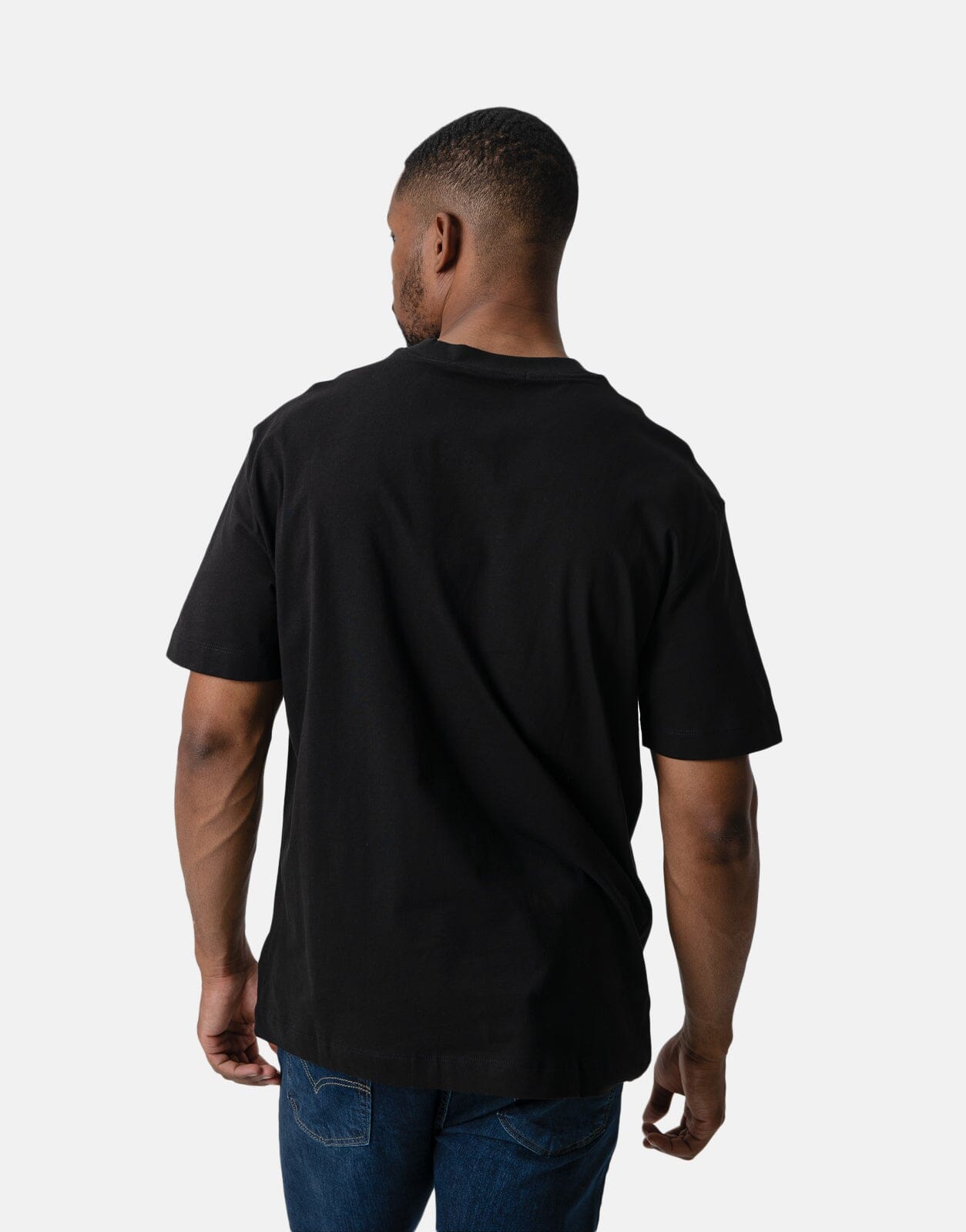 Calvin Klein Illusion Logo T-Shirt Black